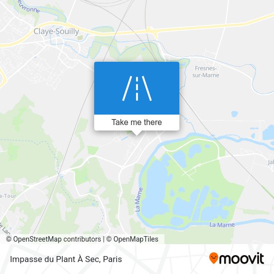 Impasse du Plant À Sec map