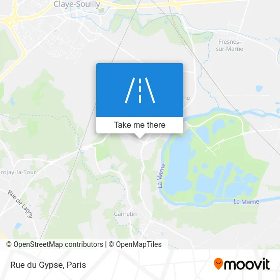 Rue du Gypse map