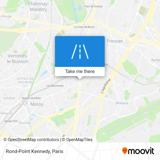 Rond-Point Kennedy map