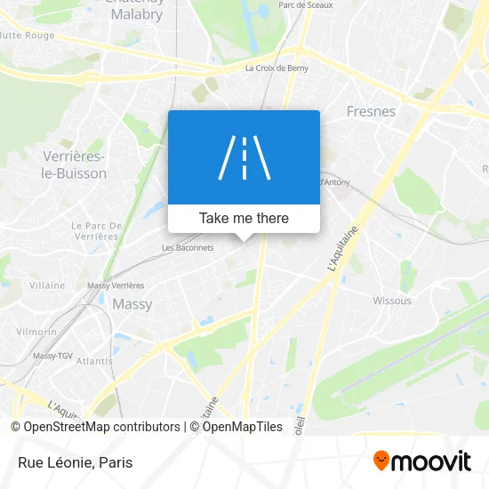 Rue Léonie map