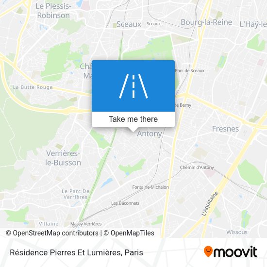 Résidence Pierres Et Lumières map