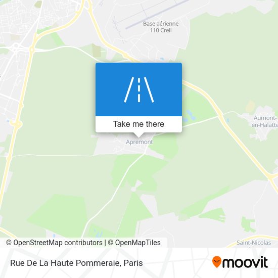 Rue De La Haute Pommeraie map
