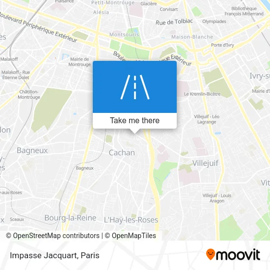 Impasse Jacquart map