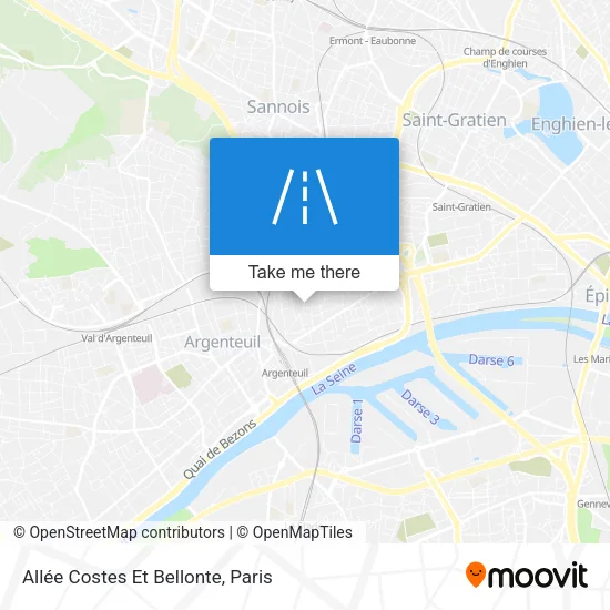 Allée Costes Et Bellonte map