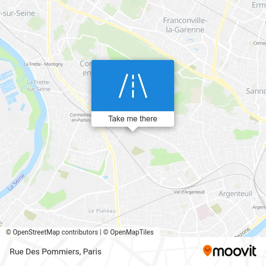 Rue Des Pommiers map