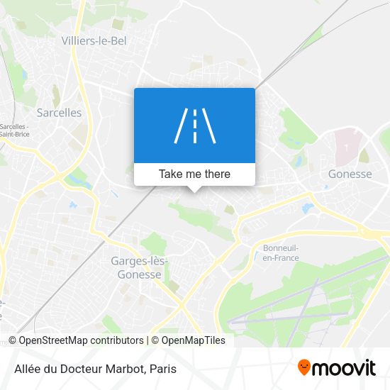Allée du Docteur Marbot map