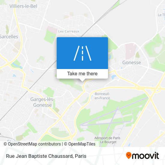 Rue Jean Baptiste Chaussard map