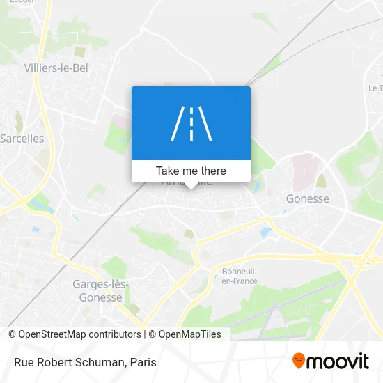 Rue Robert Schuman map