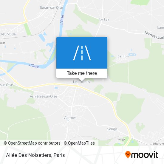 Allée Des Noisetiers map