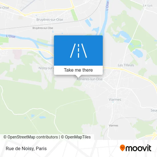 Rue de Noisy map