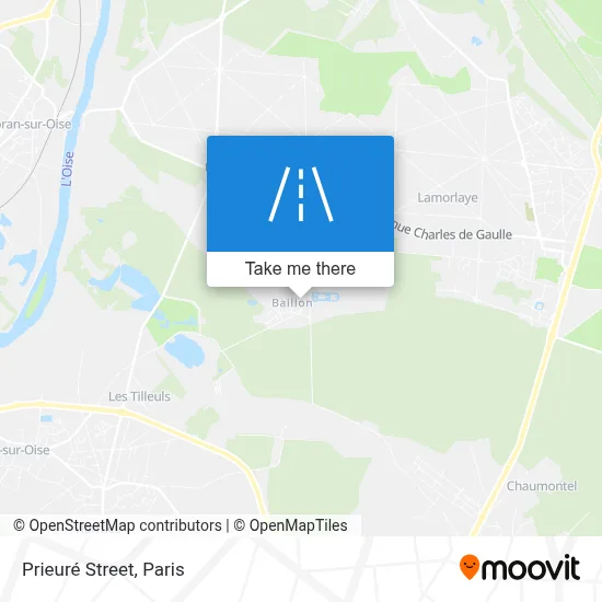 Rue du Prieuré map
