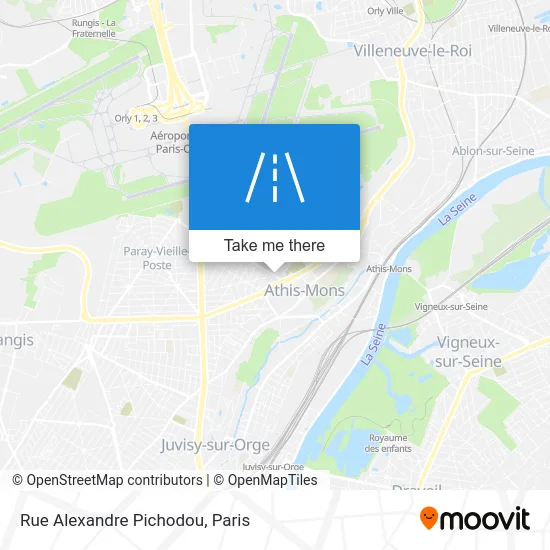 Rue Alexandre Pichodou map