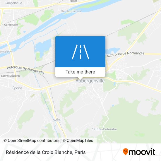 Résidence de la Croix Blanche map