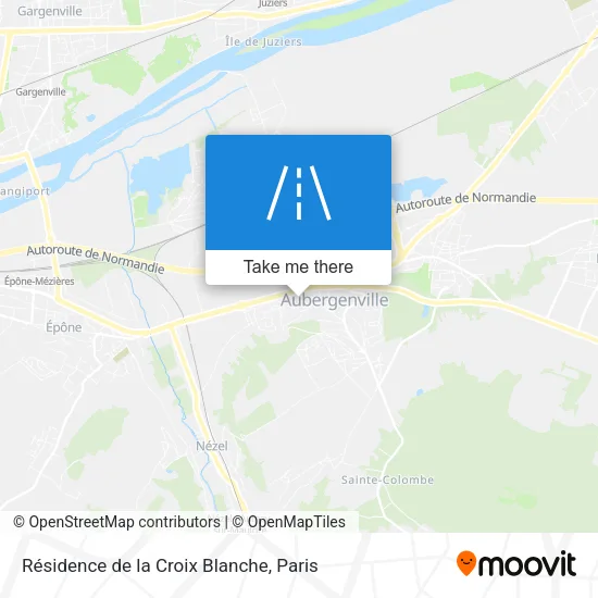 Résidence de la Croix Blanche map