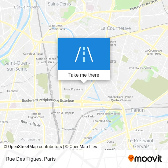 Rue Des Figues map
