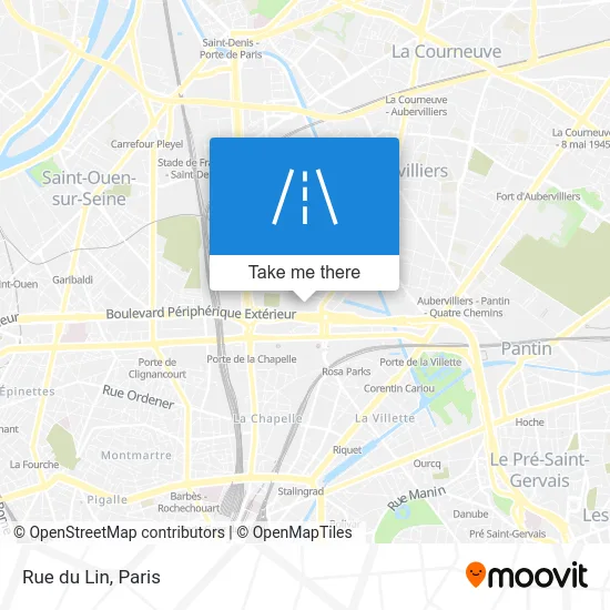 Rue du Lin map