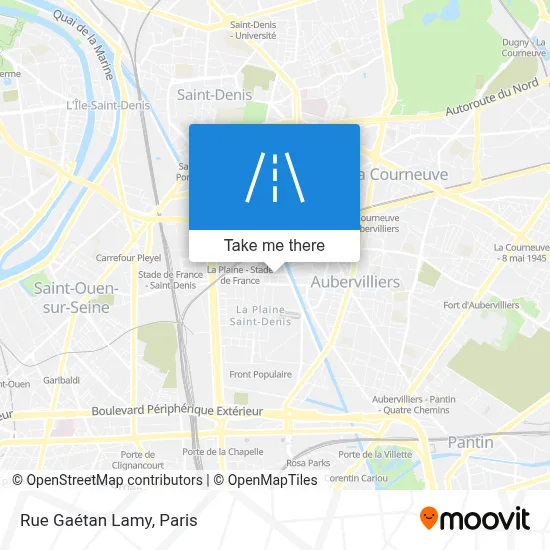 Rue Gaétan Lamy map