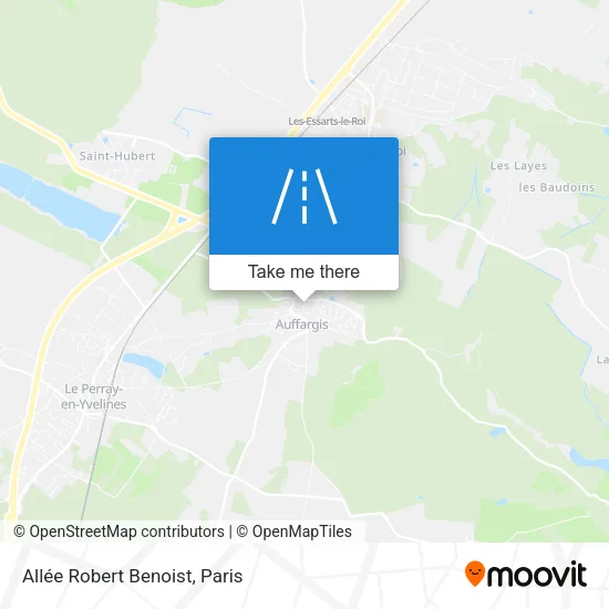 Allée Robert Benoist map