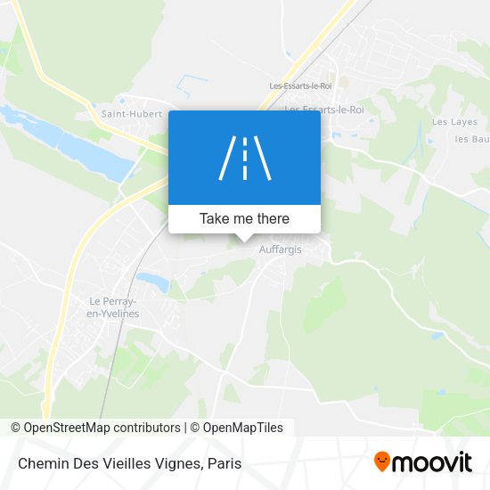 Chemin Des Vieilles Vignes map