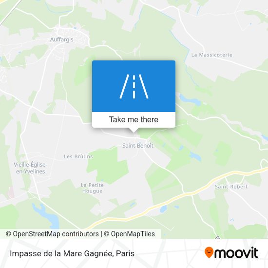Impasse de la Mare Gagnée map