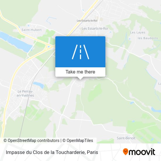 Impasse du Clos de la Toucharderie map