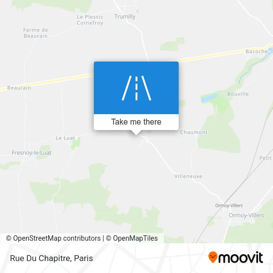 Rue Du Chapitre map