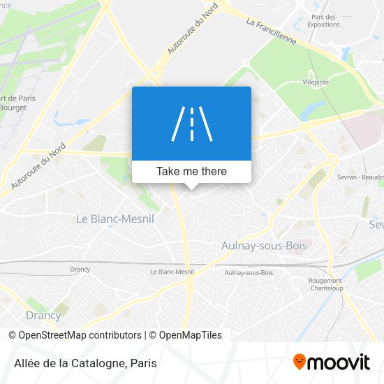 Allée de la Catalogne map