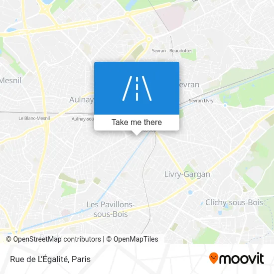 Rue de L'Égalité map