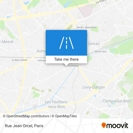 Rue Jean Orcel map