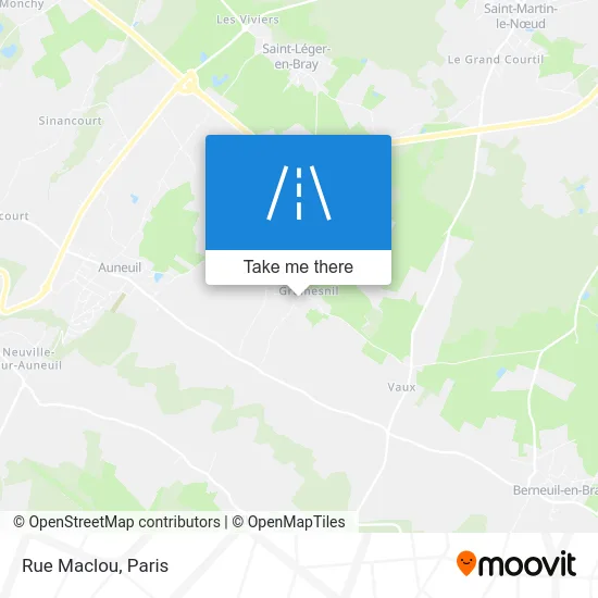 Rue Maclou map