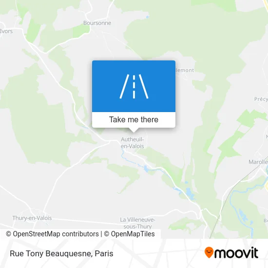 Rue Tony Beauquesne map