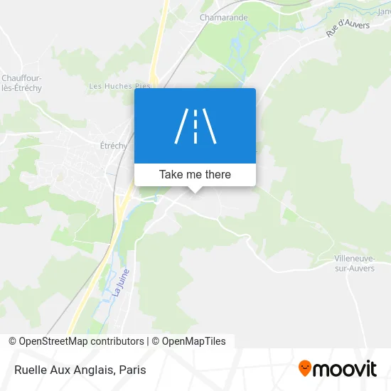 Mapa Ruelle Aux Anglais