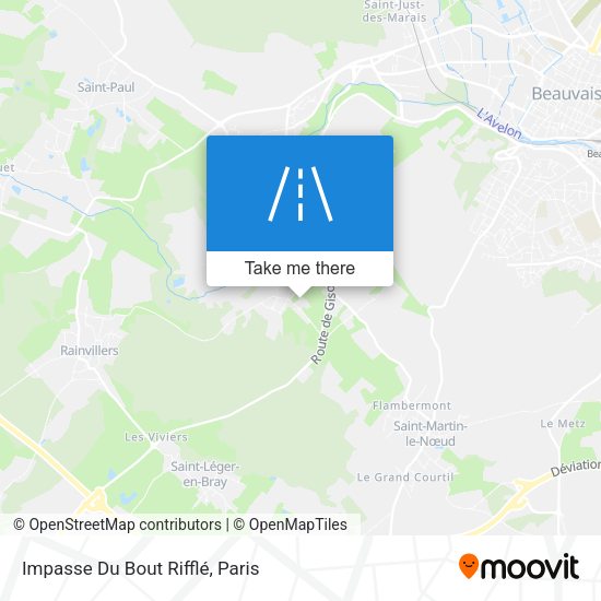 Impasse Du Bout Rifflé map