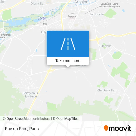 Rue du Parc map