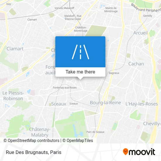 Rue Des Brugnauts map