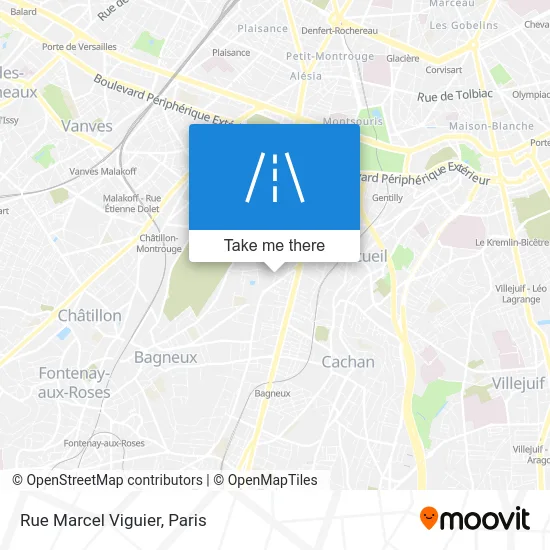 Rue Marcel Viguier map