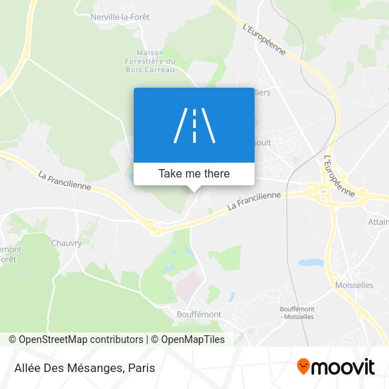 Allée Des Mésanges map
