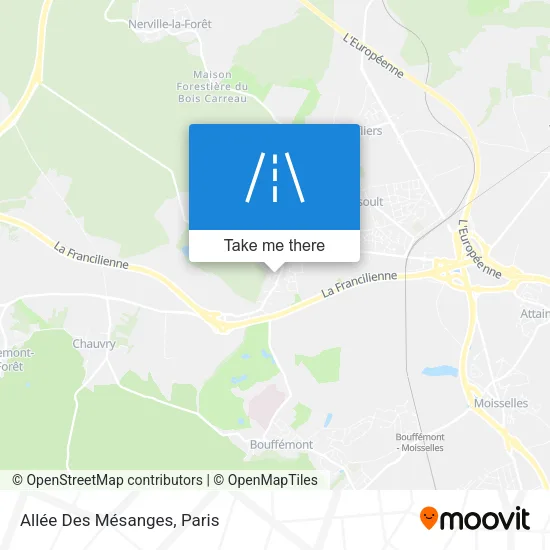 Allée Des Mésanges map