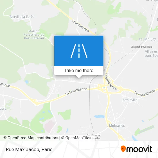 Rue Max Jacob map