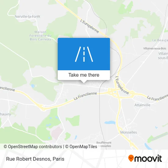 Rue Robert Desnos map