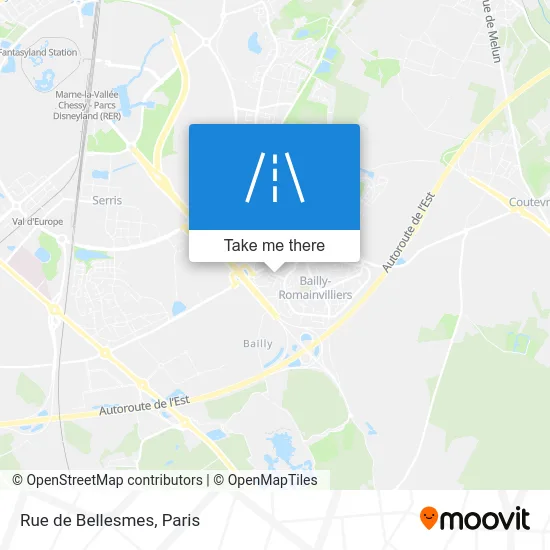 Rue de Bellesmes map