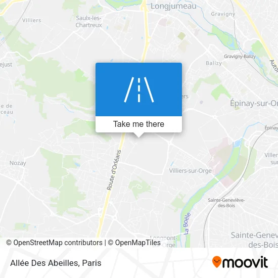 Allée Des Abeilles map