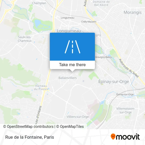 Rue de la Fontaine map