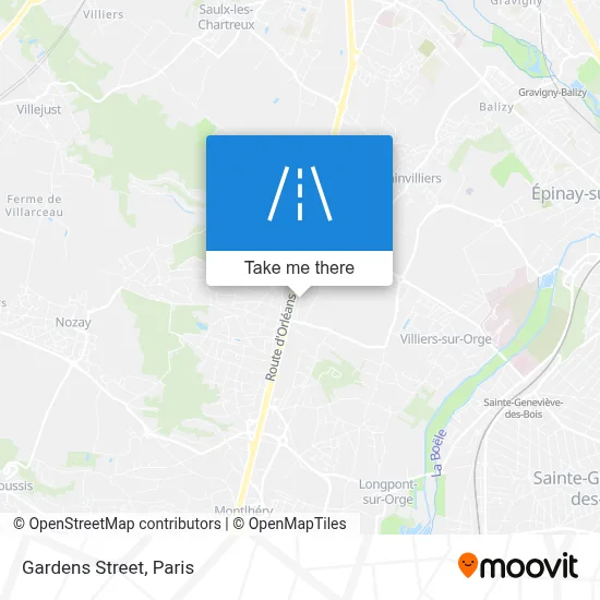 Rue Des Jardins map