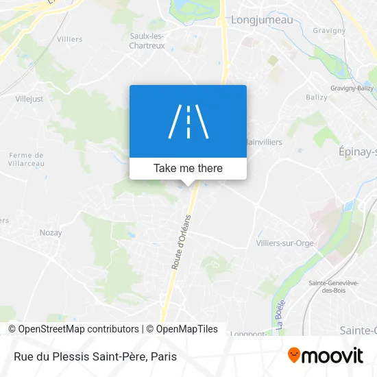 Rue du Plessis Saint-Père map