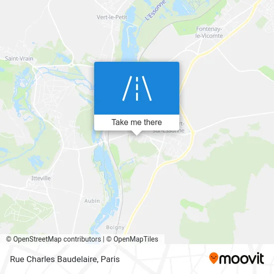 Rue Charles Baudelaire map