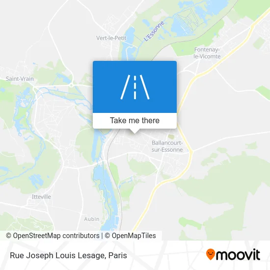 Rue Joseph Louis Lesage map