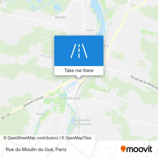 Rue du Moulin du Gué map