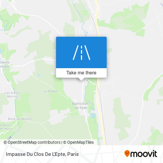 Impasse Du Clos De L'Epte map
