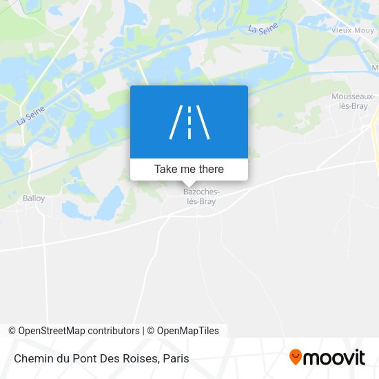 Chemin du Pont Des Roises map